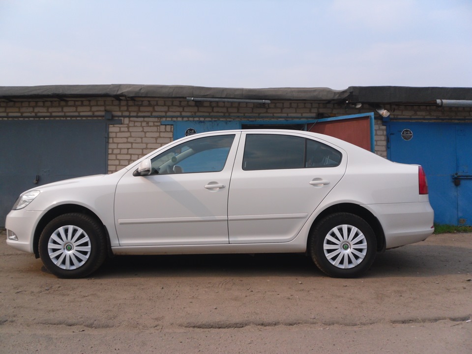 замена фирмы на а-ля Слики — Skoda Octavia Mk2, 1,6 л., 2012 года ...