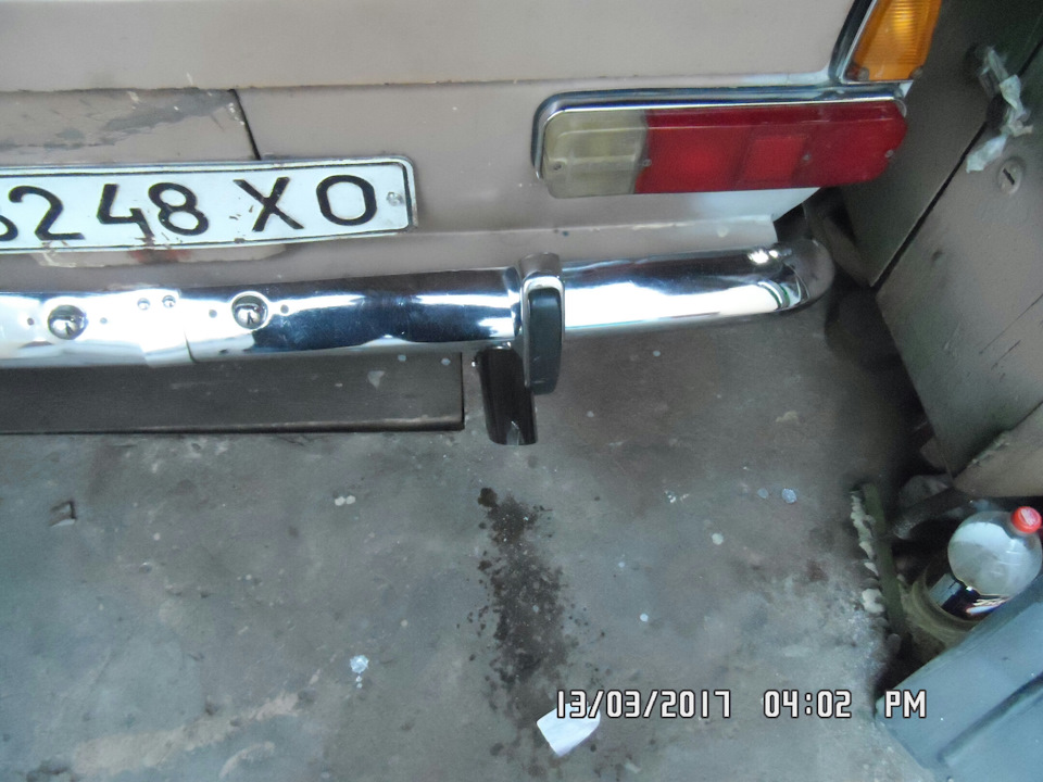 Немного привел в порядок выхлопную трубу — ИЖ Москвич 412, 1972 года ...