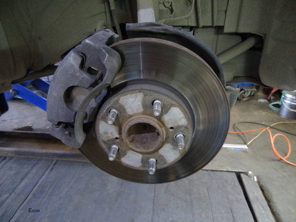 Расточка тормозных дисков-Toyota Crown © — Toyota Crown (S170), 2,5 л ...