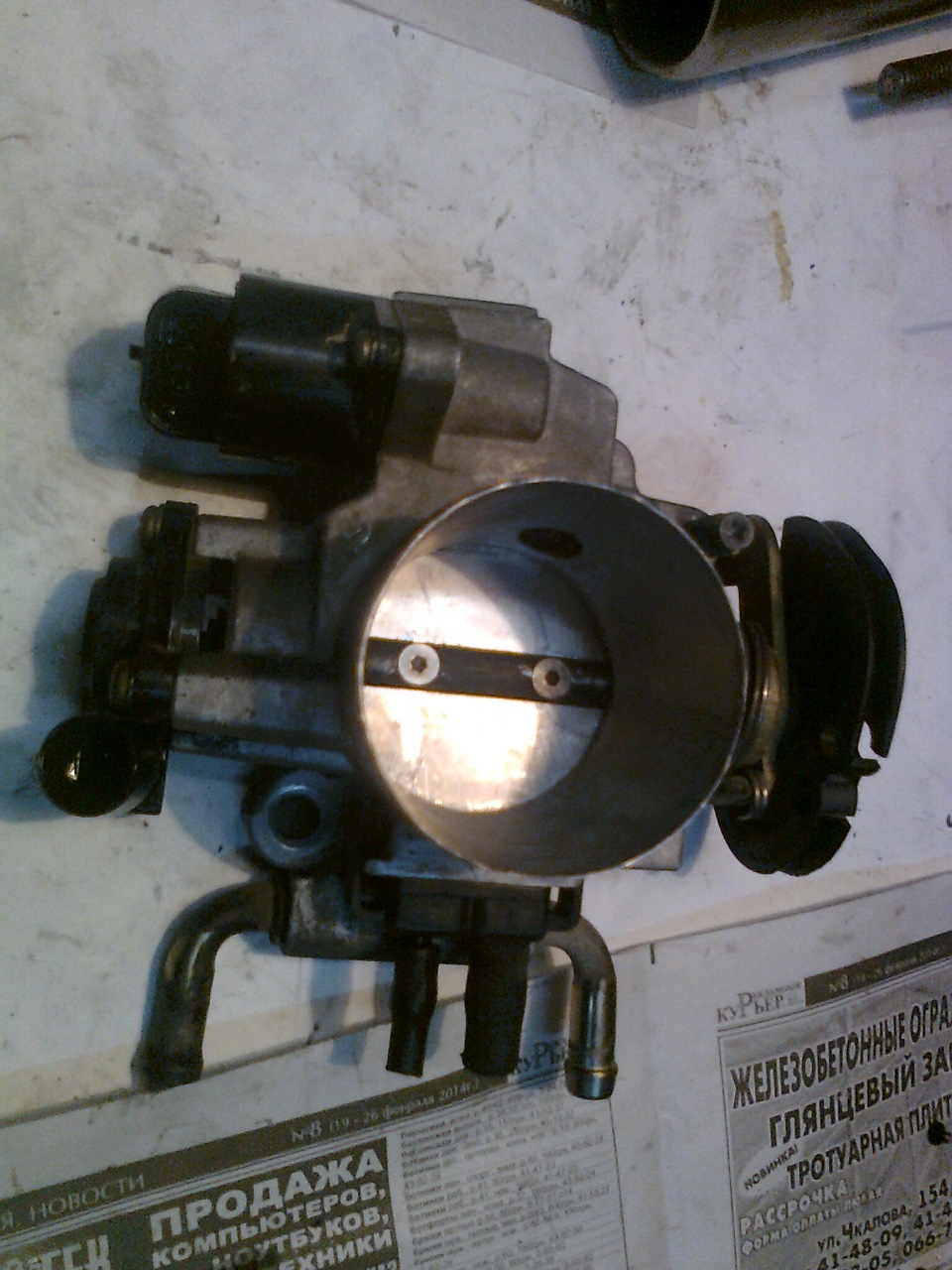 Доработка дроссельной заслонки — Daewoo Lanos, 1,5 л, 2003 года ...