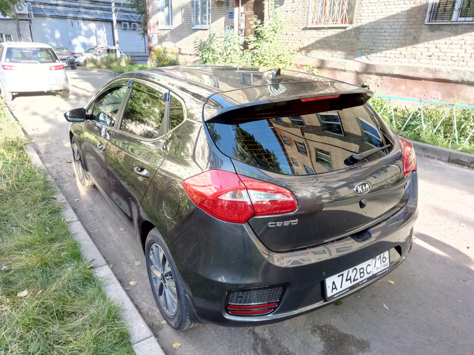Ставим сигнализацию и тонируемся — KIA Ceed (2G), 1,6 л, 2017 года ...