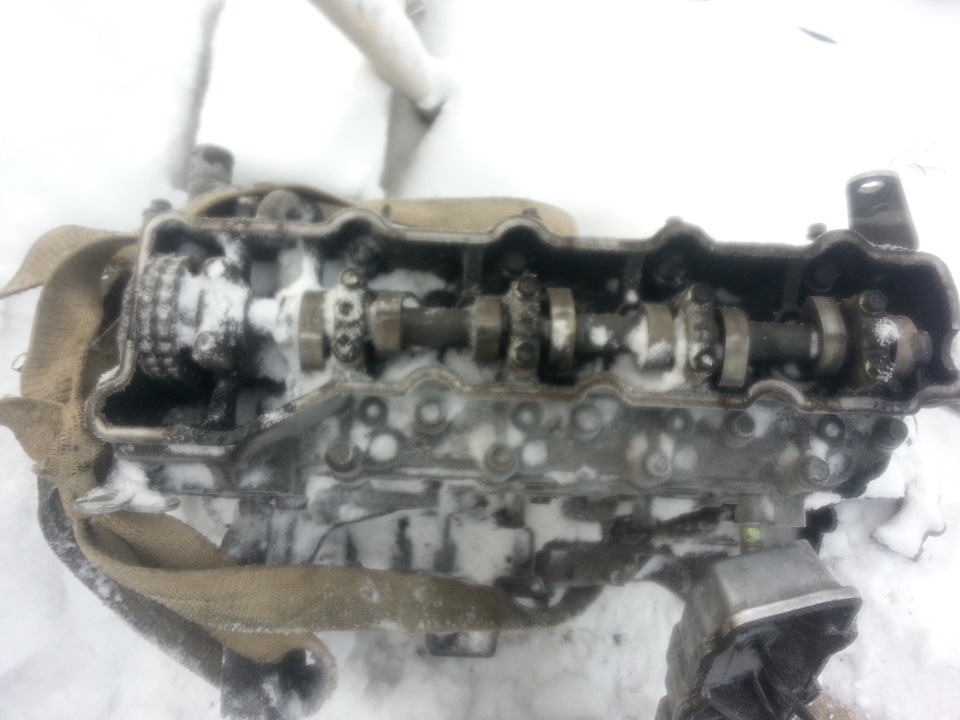 снятие распредвала или обвалившаяся крыша — Mitsubishi Delica (L400), 2 ...