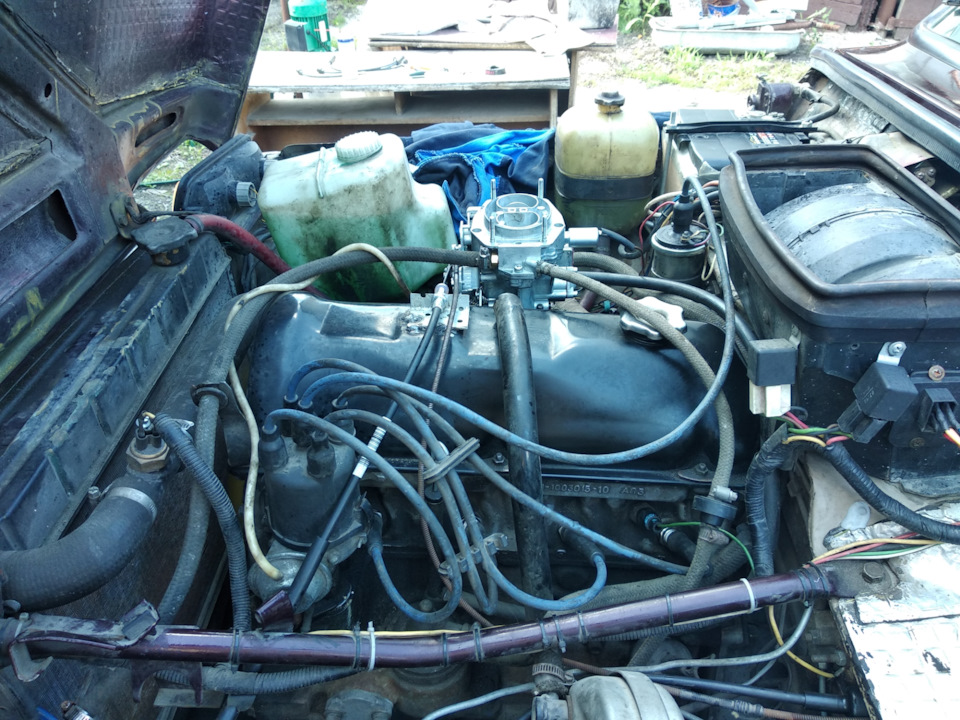 Карбюратор 21053 Солекс на ниву (2121) 1.6 — Lada 4x4 3D, 1,6 л, 1987 ...