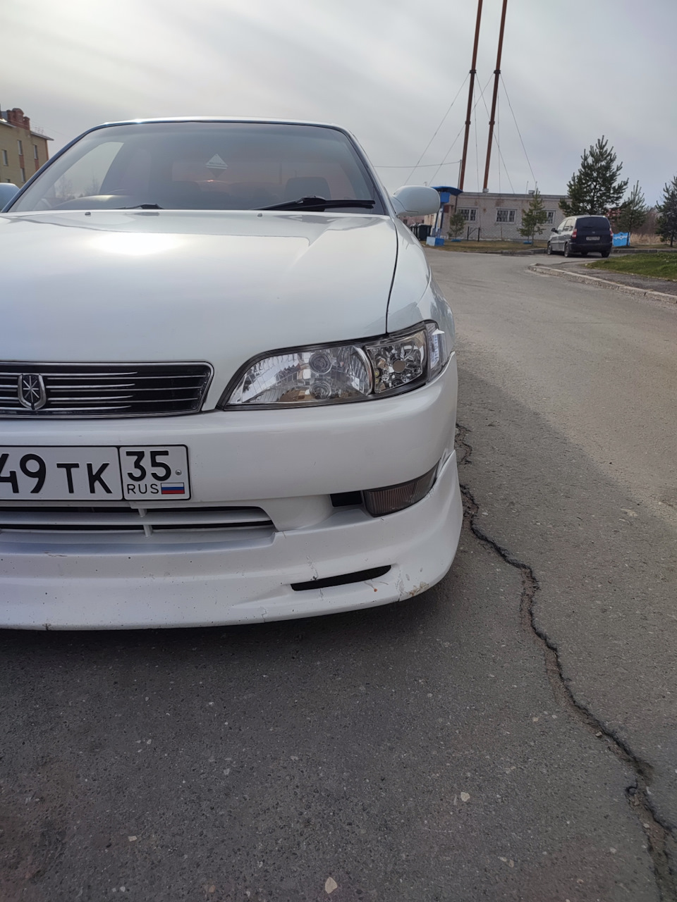 А вот и новые фары подъехали — Toyota Mark II (90), 2,5 л, 1994 года ...