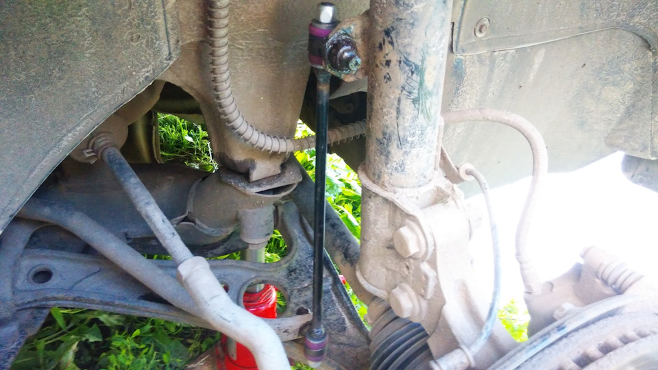 Установка "вечной" тяги поперечной устойчивости. — Chery Tiggo, 1,6 л ...