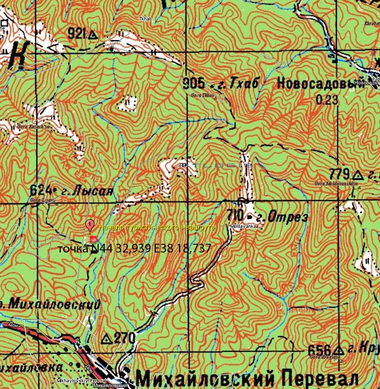 Плесецкие водопады геленджик карта