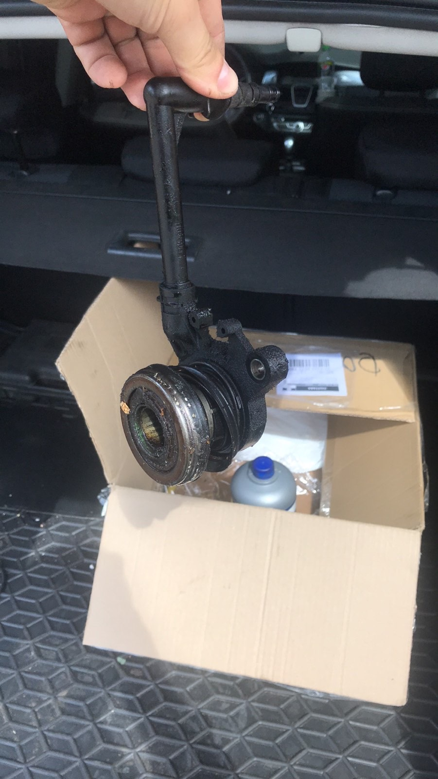 Дальше идём ногами …замена выжимного подшипника — Renault Laguna III, 1 ...