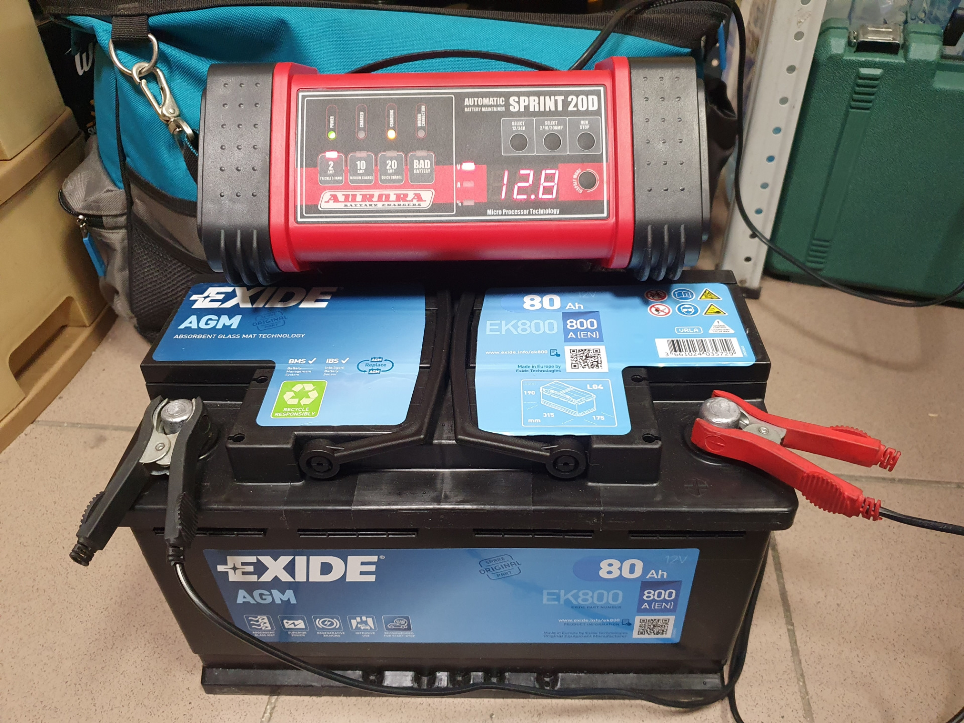 Exide ek800