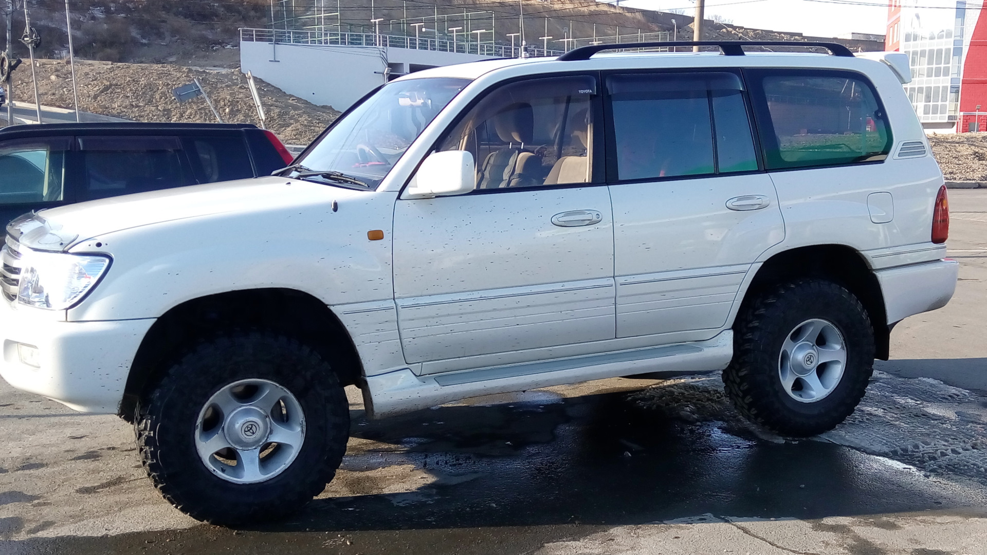 Toyota Land Cruiser 100 4.7 бензиновый 1998 | Пожиратель бензина на DRIVE2