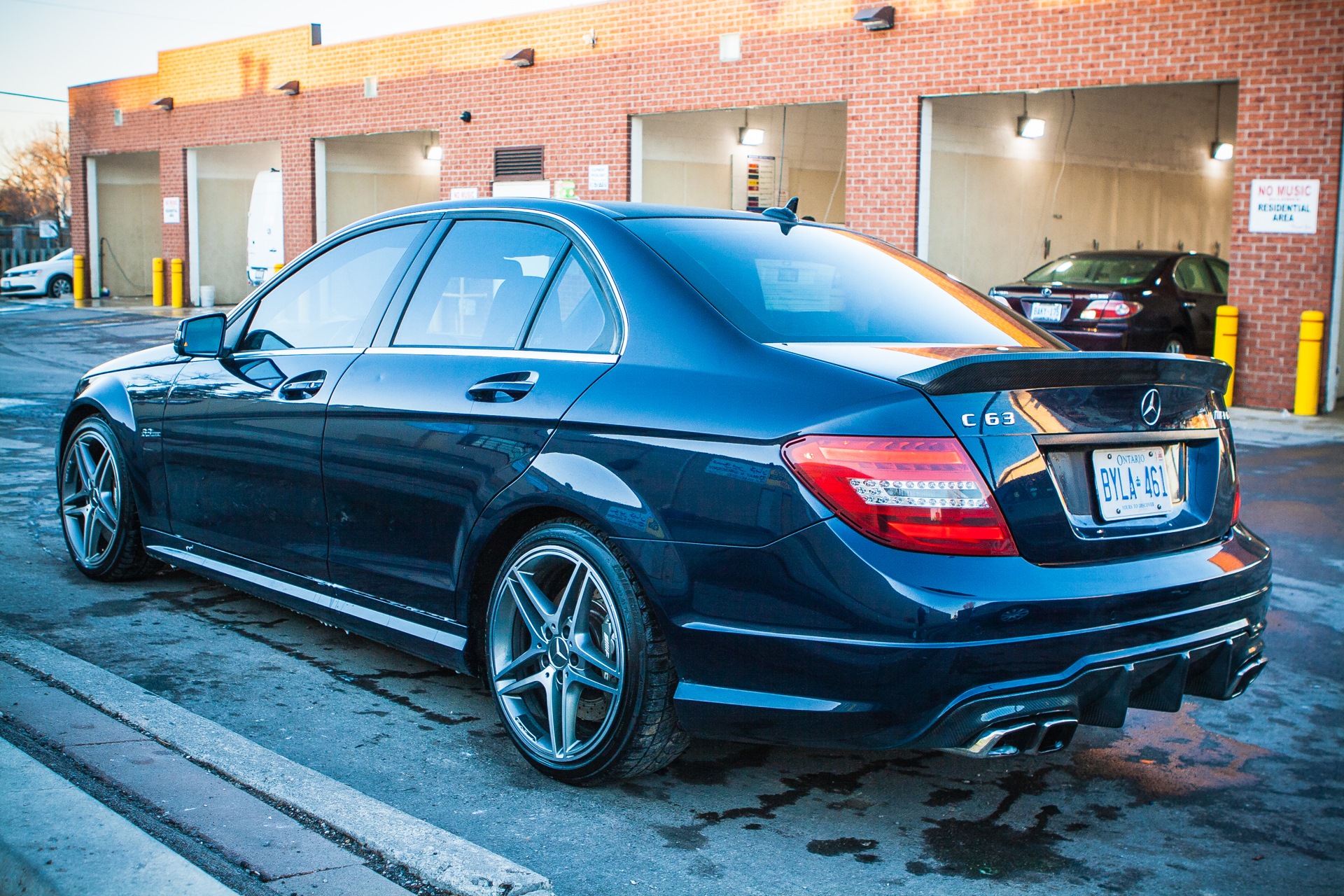 Mercedes w204 Green