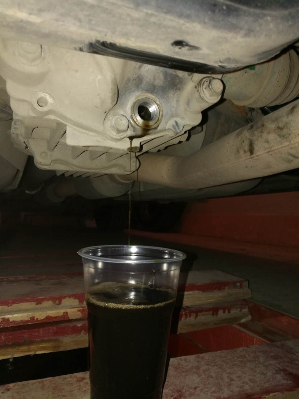 Замена масла в раздатке и дифференциале. — Mitsubishi Eclipse Cross, 1 ...