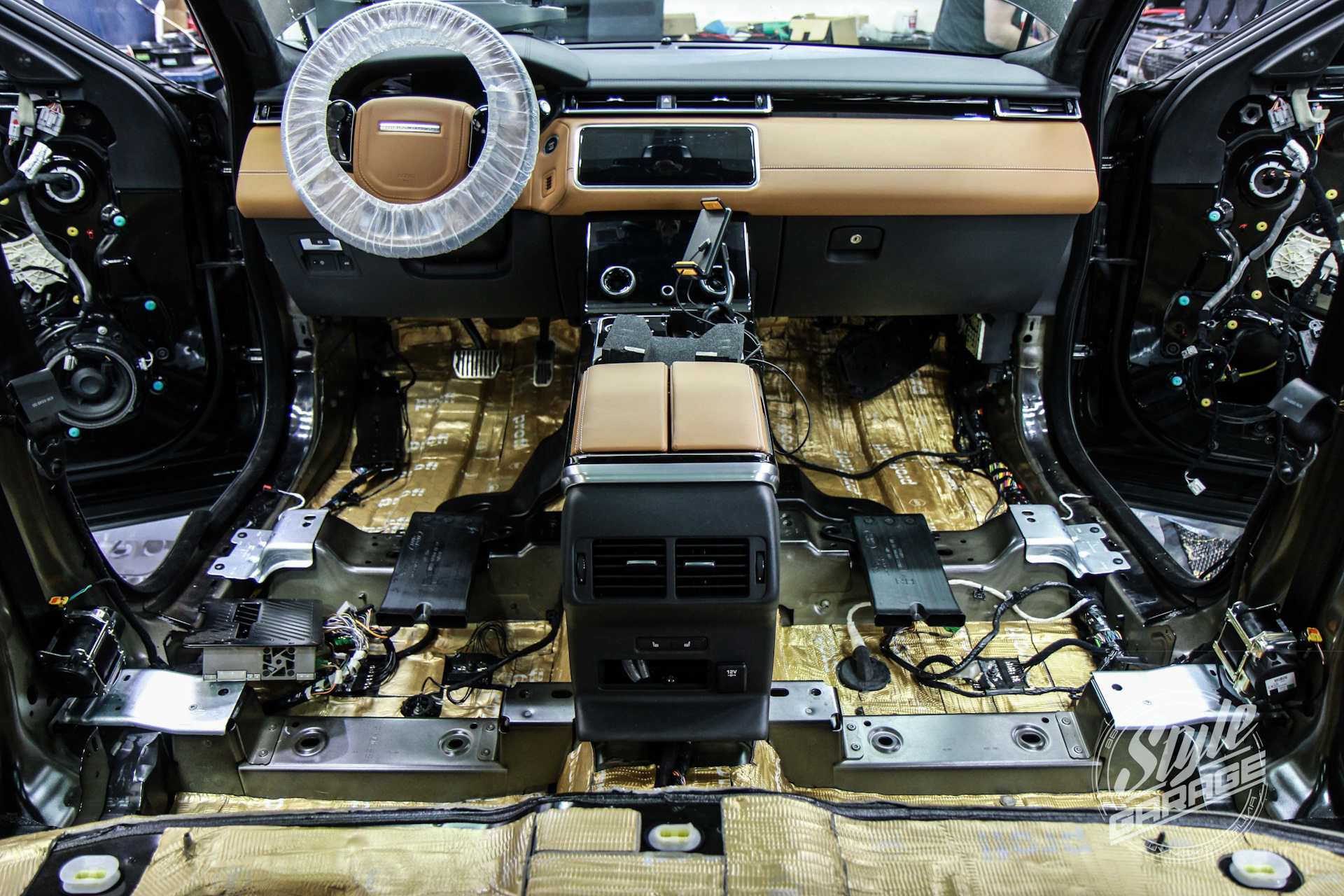 Шумоизоляция rover range rover