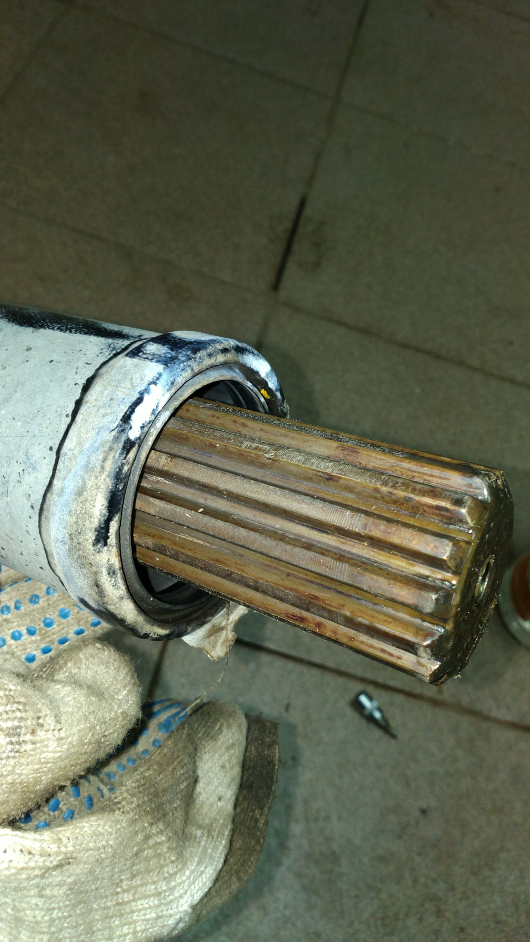 И зачем я туда полез! Или как смазать шлицы кардана Haval h9 — Haval H9 ...