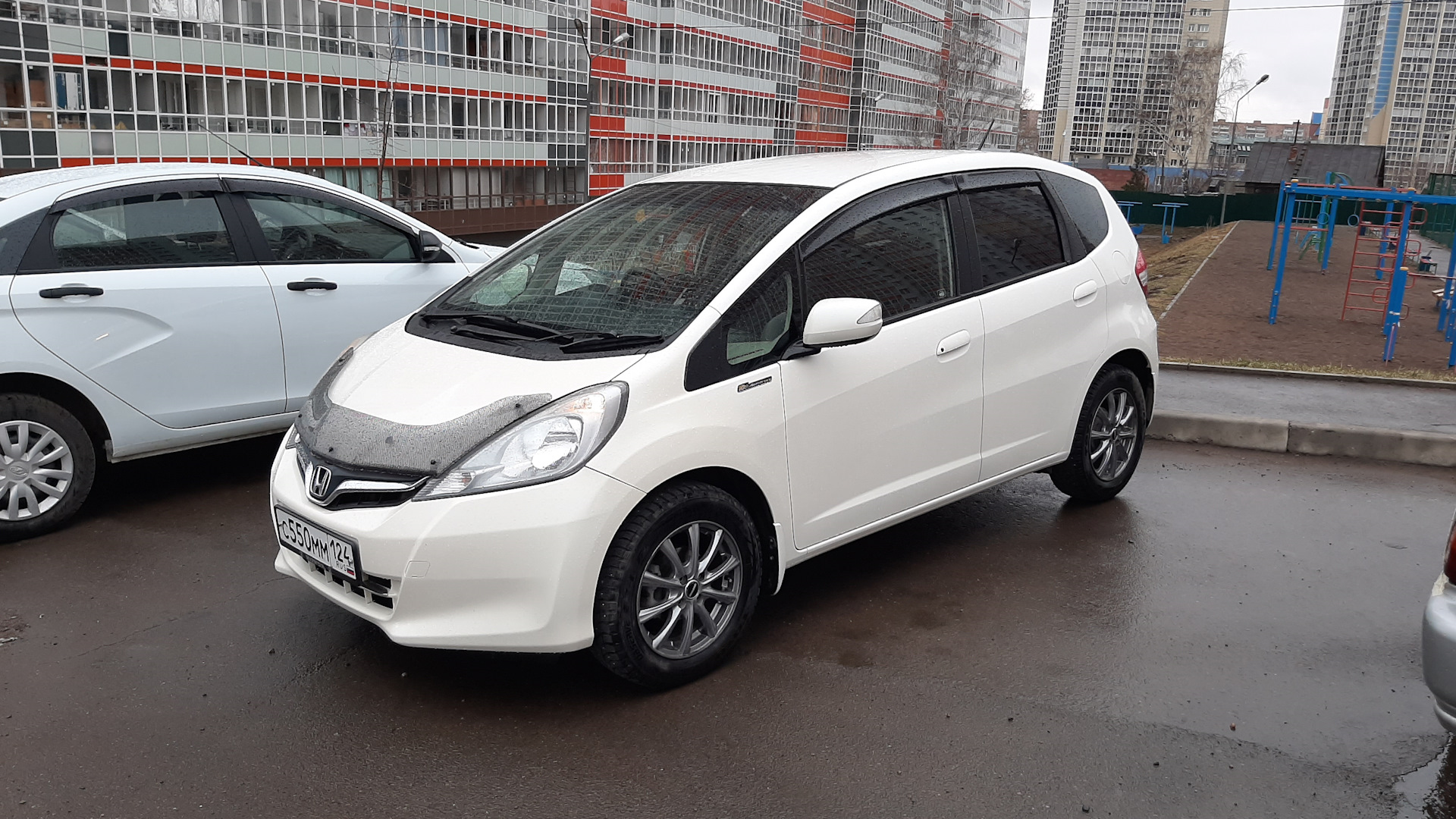 Honda fit рестайлинг