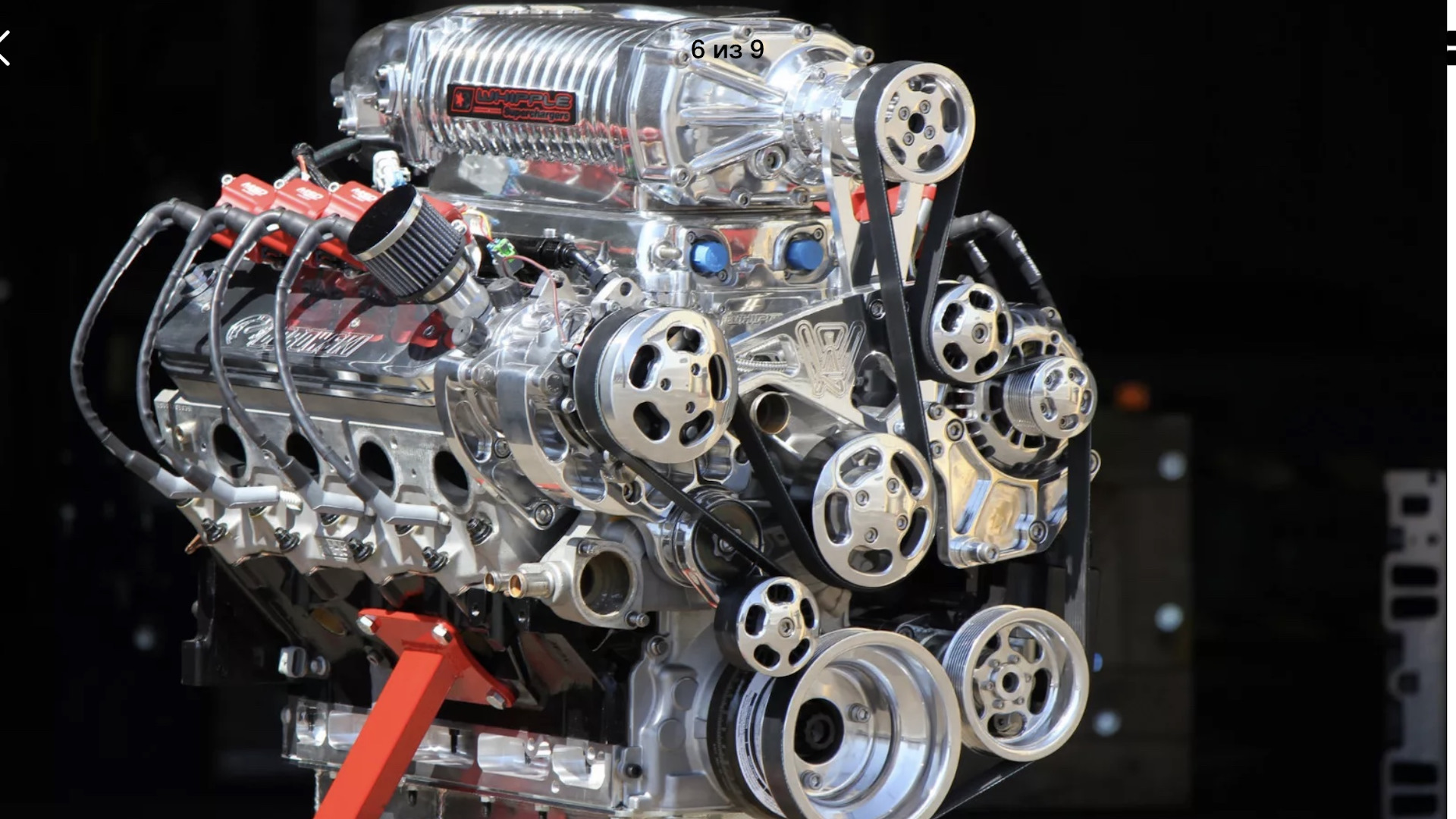 2 вместо 6. 427-32 ДВС. Двигатель APL. Chevrolet unveils 'biggest, Baddest' Crate engine with 1,004 HP. Supercharged engine wow.