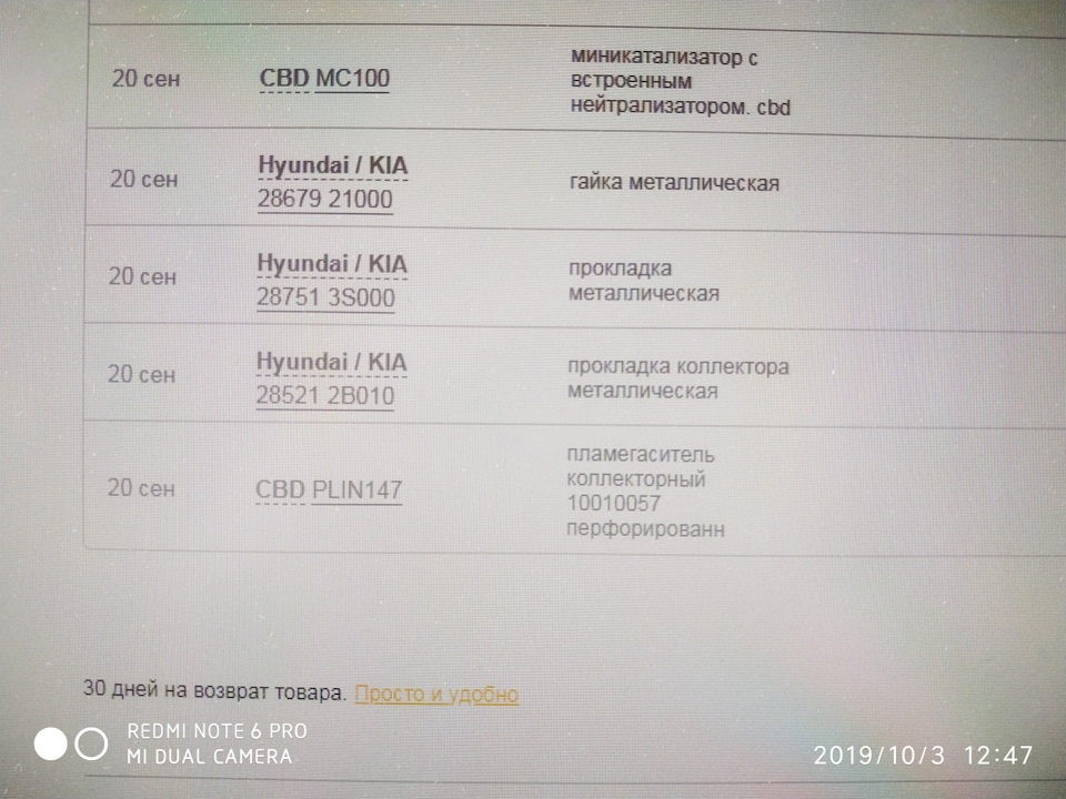 PLIN147 Пламегаситель универсальный конусный 10010057 (CBD) CBD ...