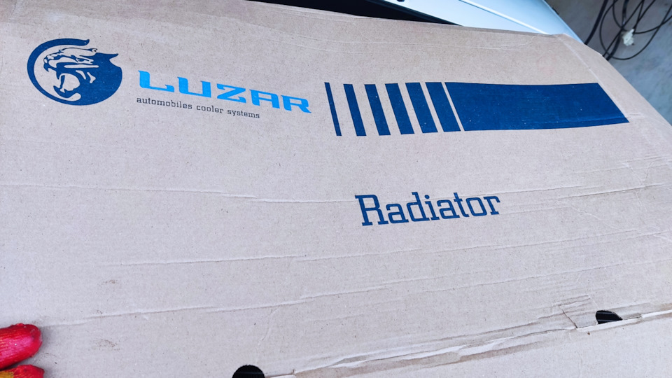 Замена радиатора Luzar — DRIVE2