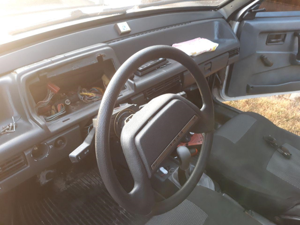 Снятие низкой панели ВАЗ 2109. Поверхностная мойка печки. — LADA 2109 ...