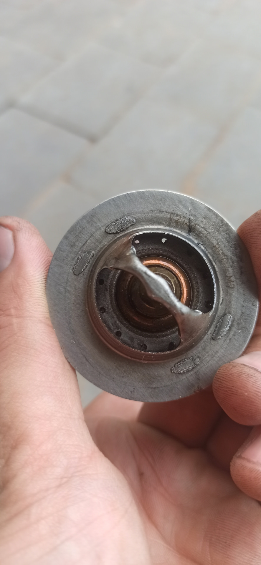 Замена термостата, зимой плохо грела печка — Renault Megane I, 1,9 л ...