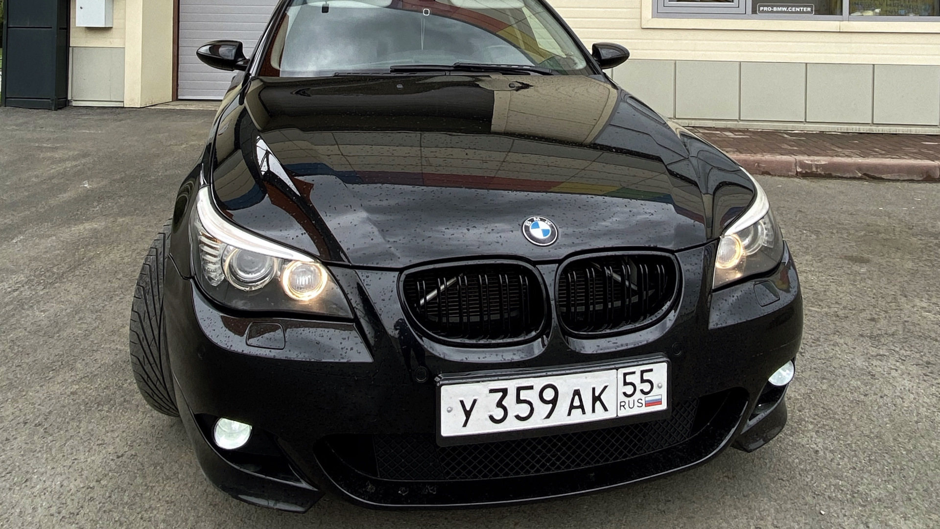 BMW 5 series (E60) 3.0 бензиновый 2005 | Самая черная на DRIVE2