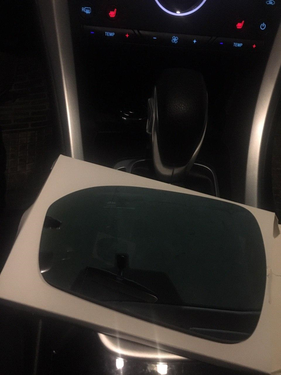 Зеркало — замена штатного на асферическое с подогревом — Ford Fusion ...