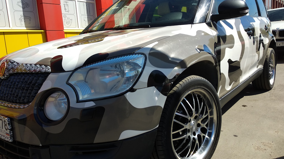 Skoda Yeti 1.8turbo K04st3 SnowCamo