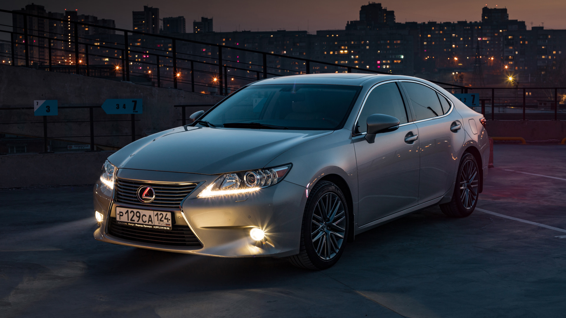 Lexus es 250 белый перламутр