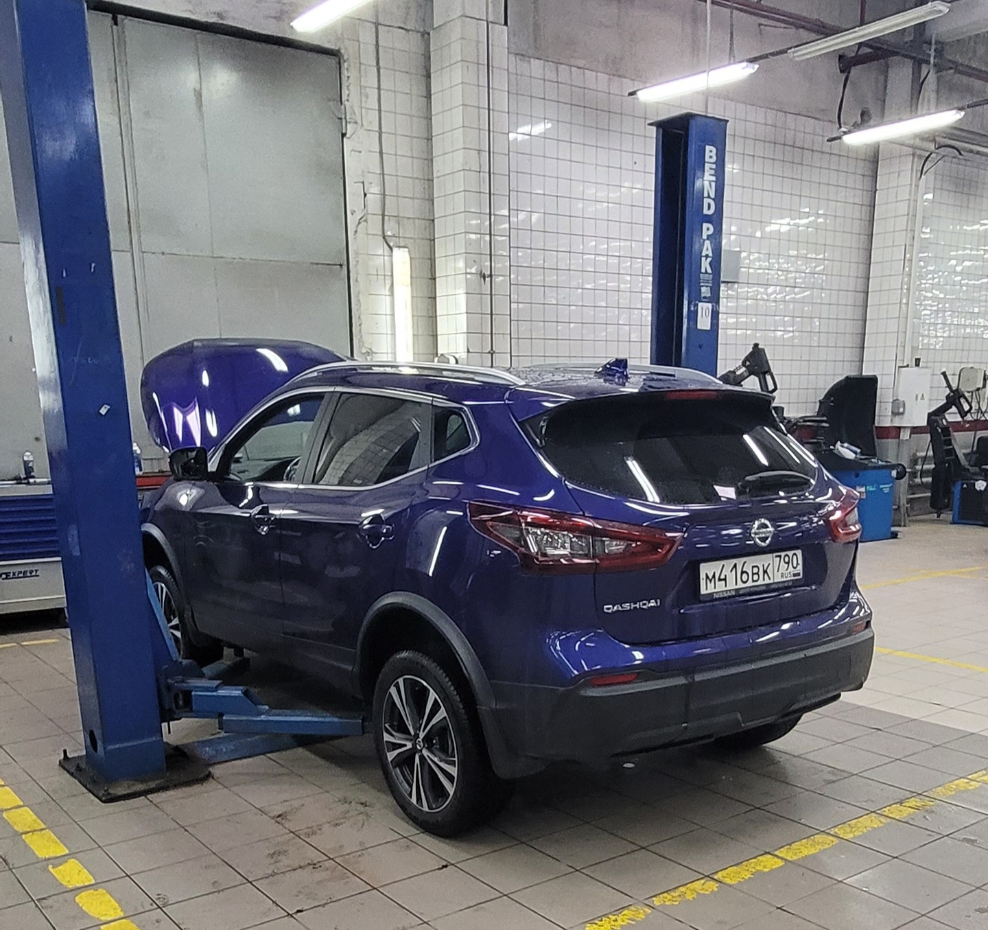 Первое ТО, ОСАГО, омыватель задней камеры. — Nissan Qashqai (2G), 2 л, 2020  года | плановое ТО | DRIVE2