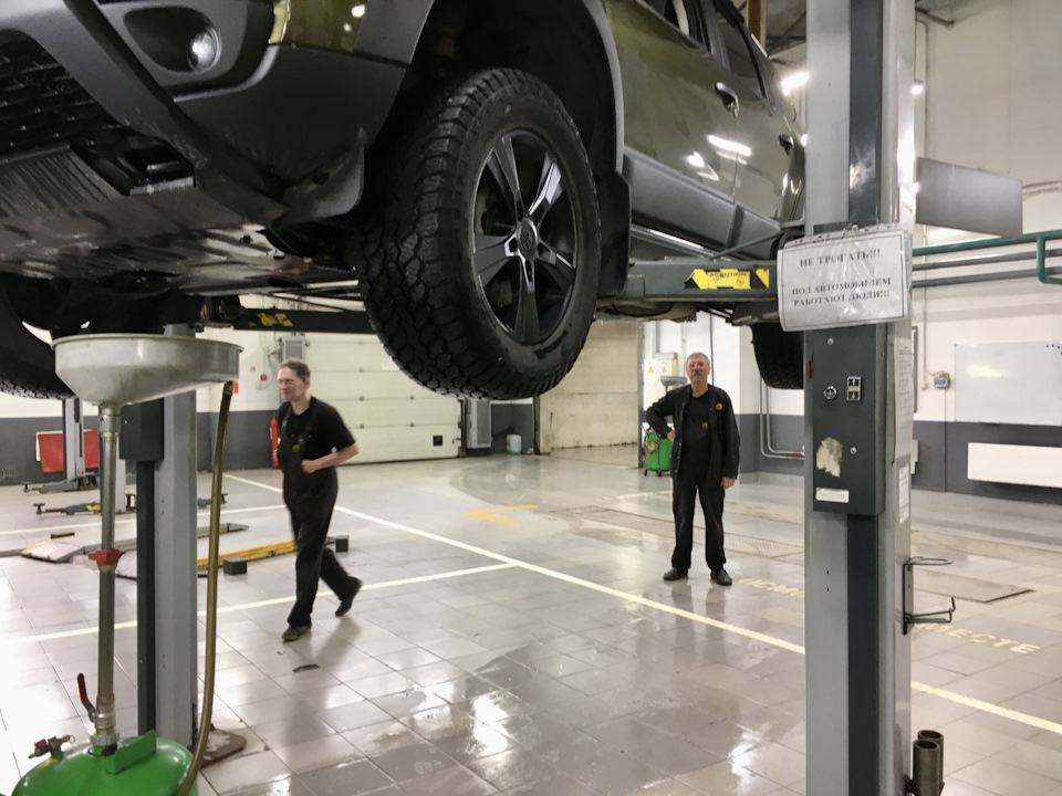 ТО у ОД Петровский — Renault Duster (1G), 1,5 л, 2017 года | визит на ...