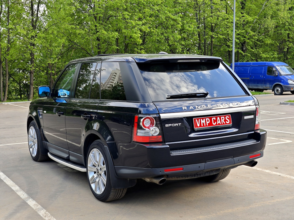 Range Rover Sport зимний дрифт