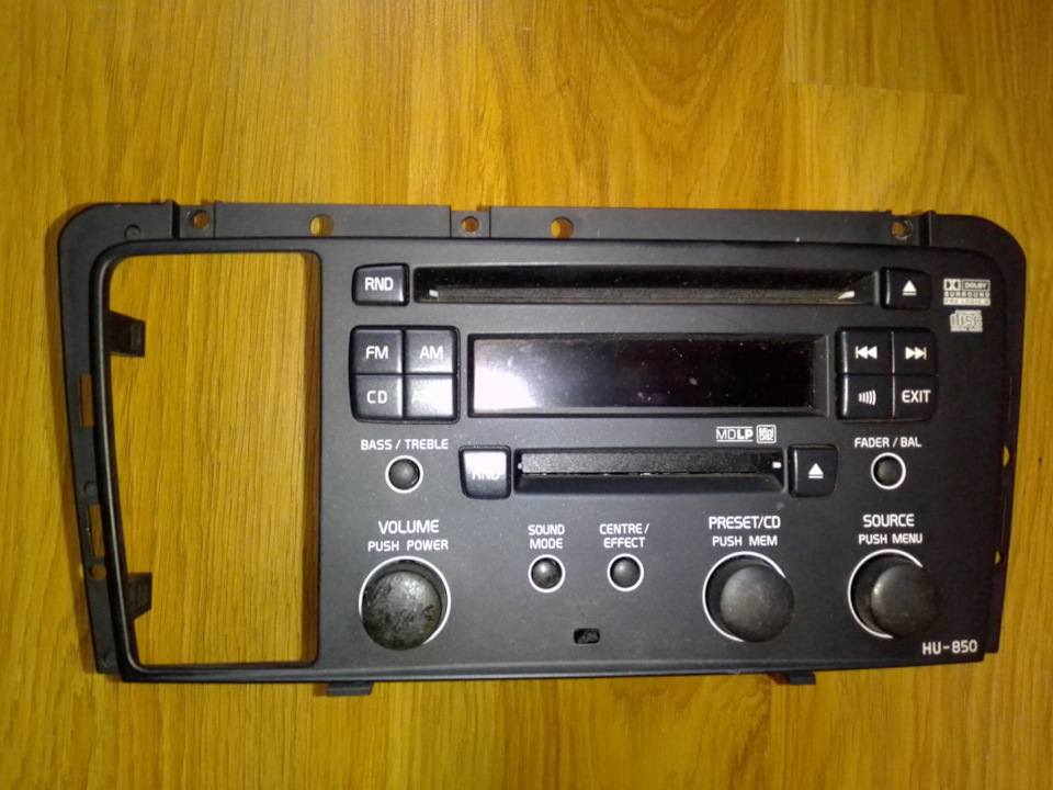 Магнитола HU-850 на Volvo S60 (1G), Volvo V70 II, Volvo XC70 II. Б/у ...