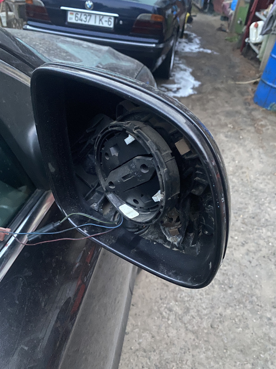 Подсветка наружных зеркал — Audi Q7 (1G), 3 л., 2006 года | своими ...