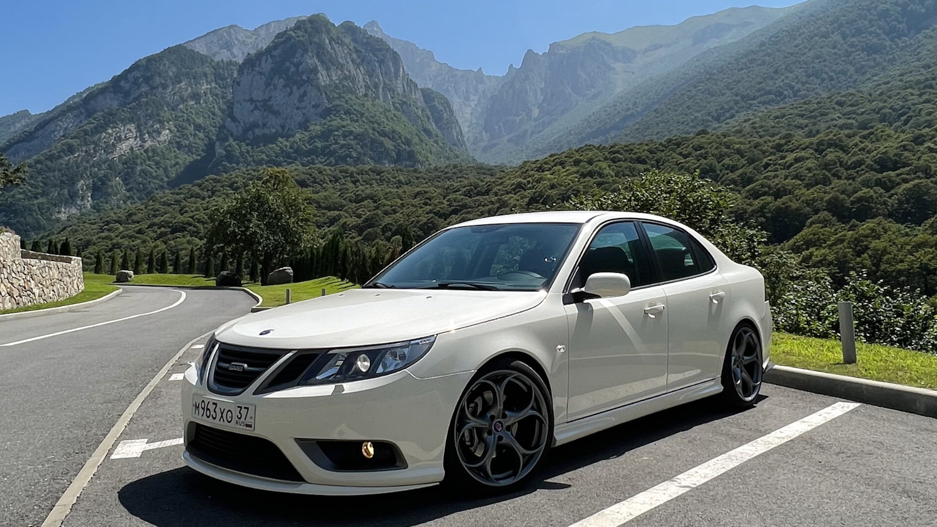 Saab 9-3 (2G) 2.0 бензиновый 2008 | 2 литра молока на DRIVE2