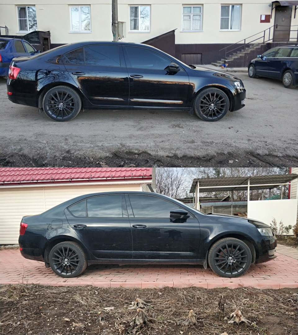 Долой ППД, установка пружин на Skoda Octavia A7 Eibach Pro-Kit -30mm —  DRIVE2