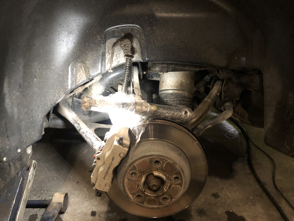 CHASSIS SYSTEM FAULTY — Porsche Cayenne (1G) 955/957, 4,8 л, 2007 года