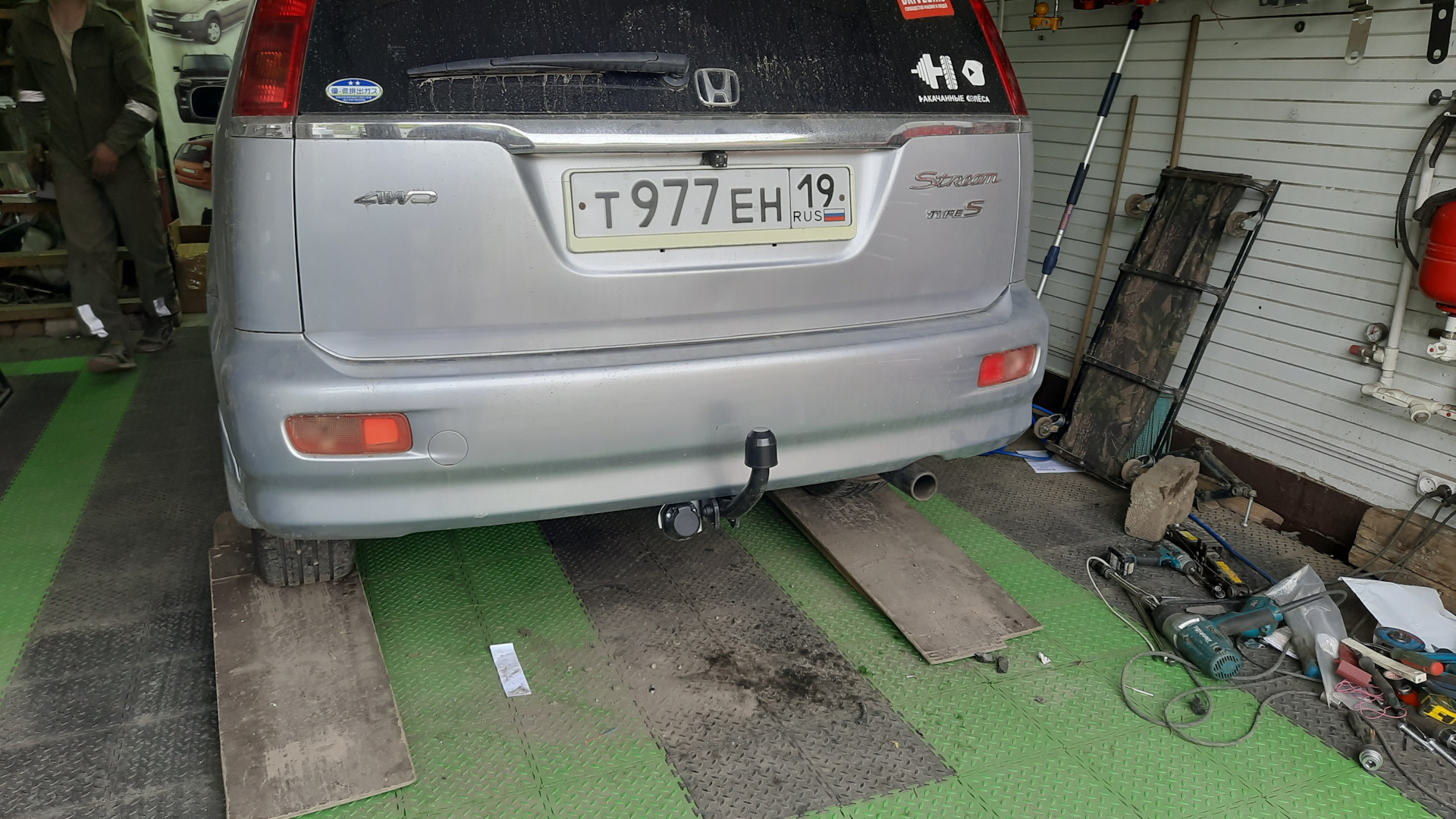 Прицепное устройство — Honda Stream (RN), 1,7 л, 2002 года | тюнинг ...