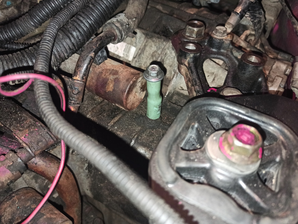 Закончилась верхняя подушка АКПП — Honda Accord (7G), 2,4 л, 2003 года ...