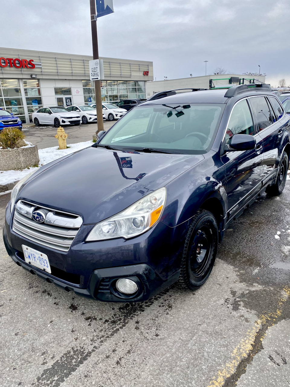 Зимние колеса и инструмент — Subaru Outback (BR), 2,5 л, 2013 года | шины |  DRIVE2