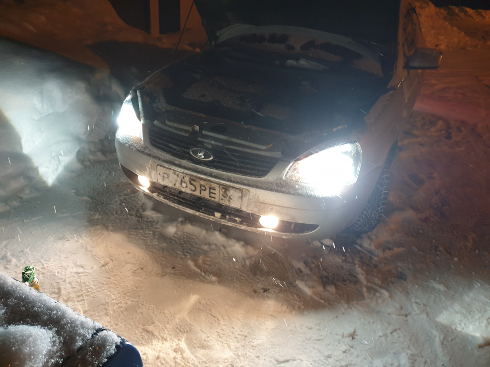 Новые птф — Lada Приора хэтчбек, 1,6 л, 2008 года | своими руками | DRIVE2