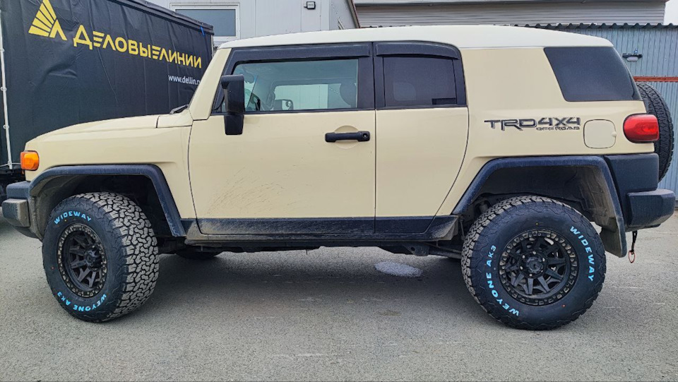 Фото в бортжурнале Toyota FJ Cruiser