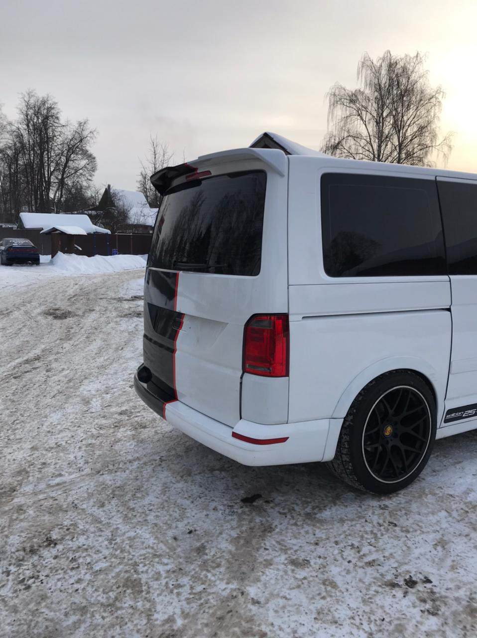 Винил Black and White — Volkswagen Transporter T5, 1,9 л, 2005 года |  стайлинг | DRIVE2