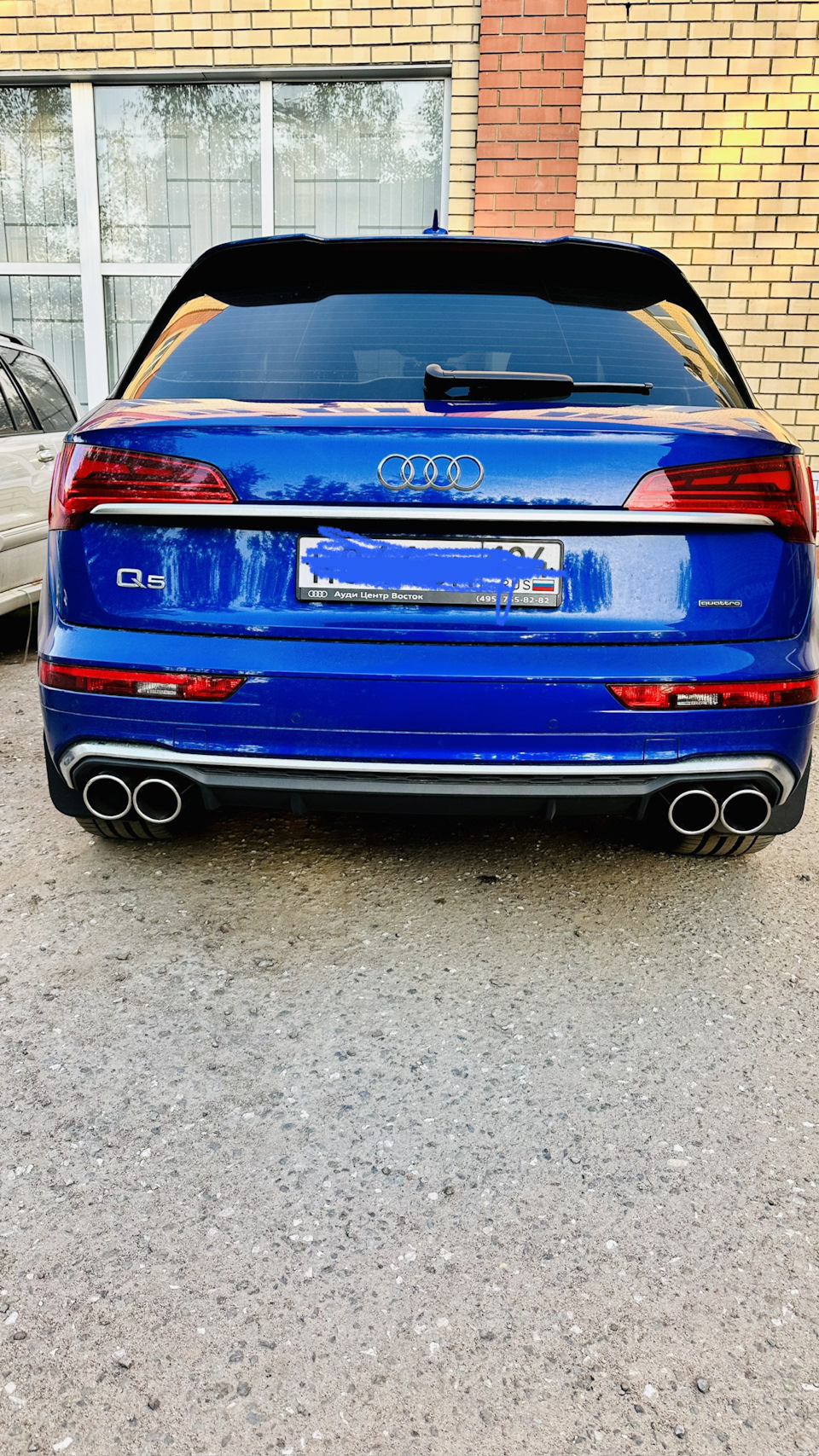 Установка выхлопной системы — Audi Q5 (2G), 2 л, 2021 года | тюнинг ...