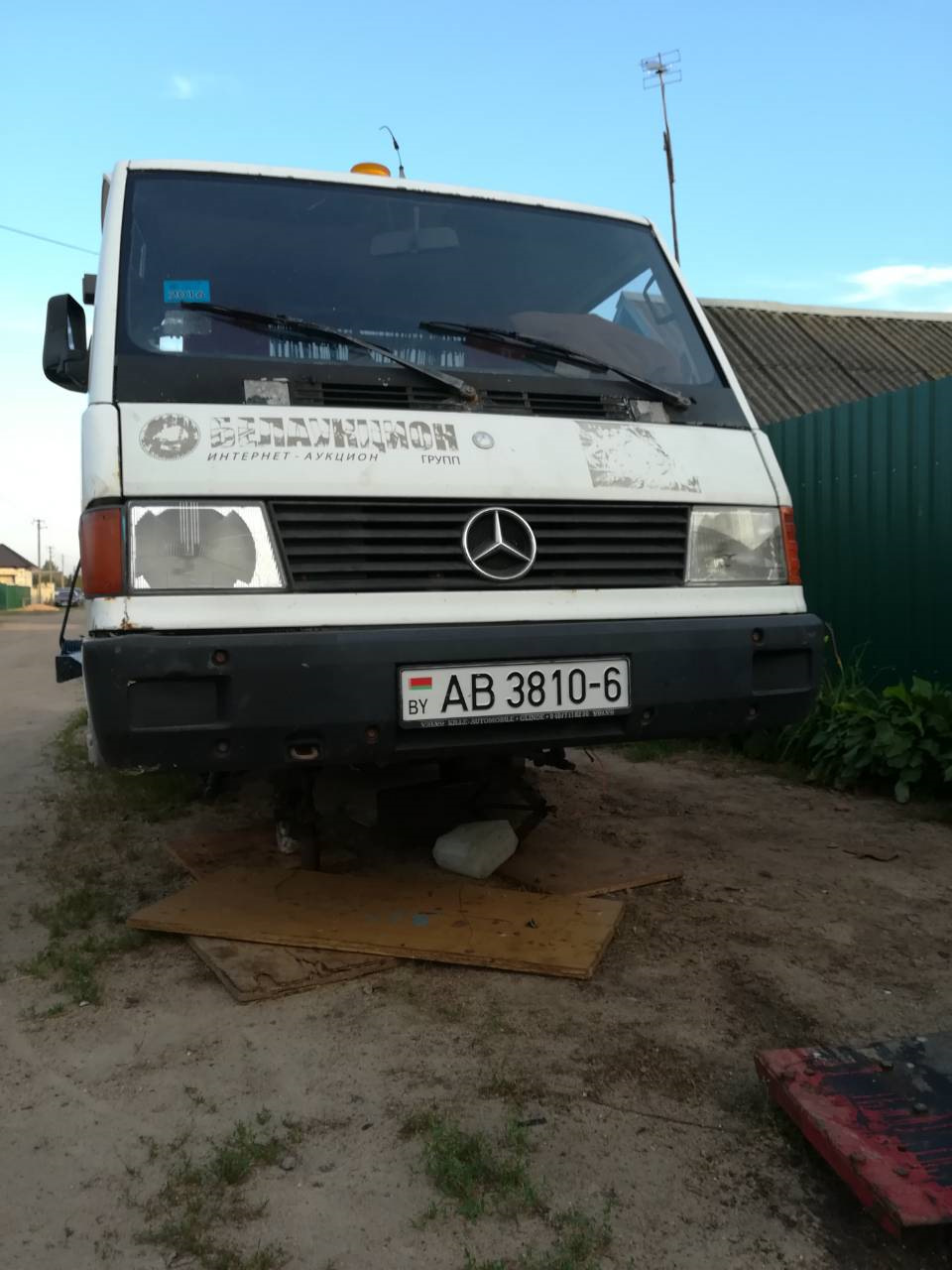 Подготовка к зиме MB100 Эвакуатор Могилев — Mercedes-Benz MB100, 2,4 л,  1994 года | своими руками | DRIVE2