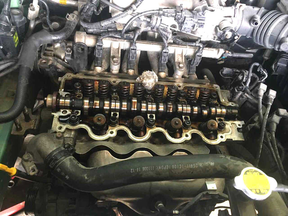Запчасти на фото: 254111C100. Фото в бортжурнале Hyundai Getz