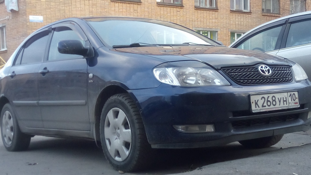 Toyota Corolla (120) 1.6 бензиновый 2003 | カローラトルコ語/Karōratoruko-go на  DRIVE2