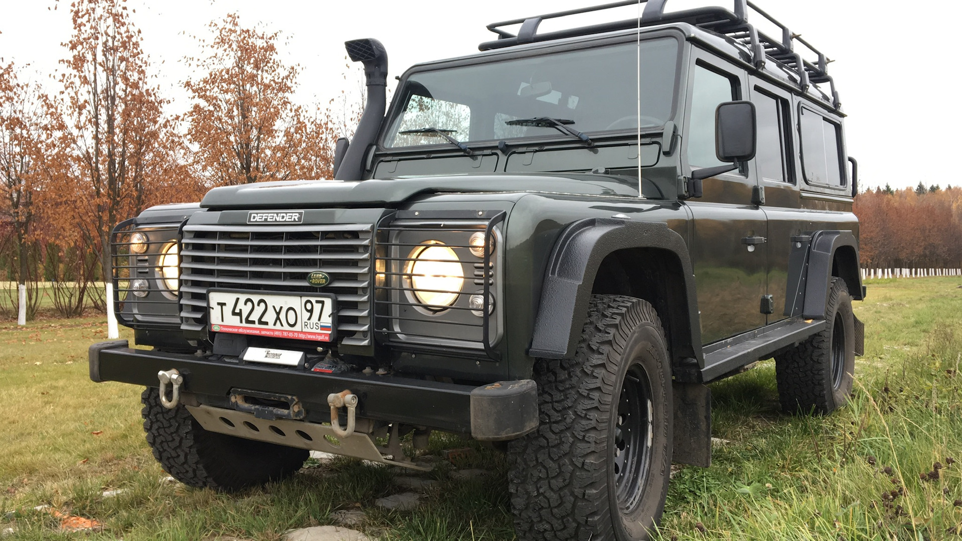 Land Rover Defender 2.5 дизельный 2005 | Фефендер охотничий на DRIVE2