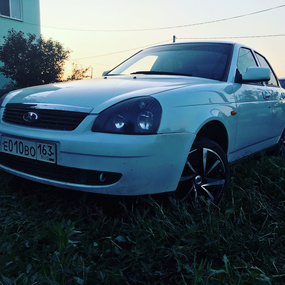16 тапки мне на приору — Lada Приора седан, 1,6 л, 2008 года | колёсные ...