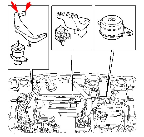 Т.е. резьба в кронштейне была провернута. Было принято решение нарезать там резьбу на 12 и вкрутить шпильку. Болт и шпилька нашлись в хоз. маге. — Saab 9-5 (1G)
