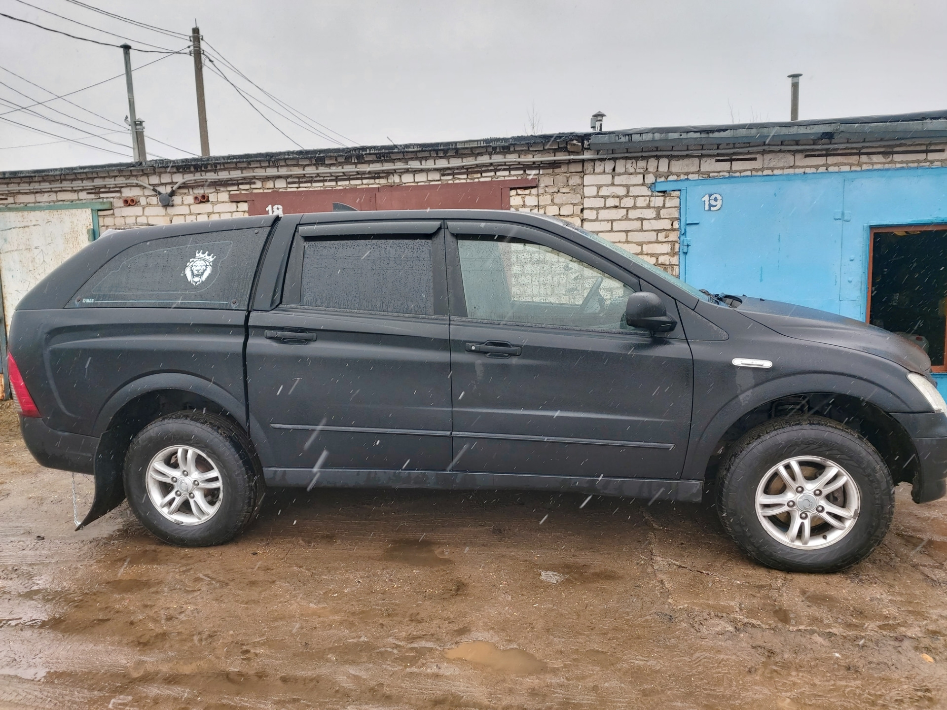 Актион спорт 2008 дизель. SSANGYONG Actyon Sports 2008. 275 65 18 Actyon Sports.