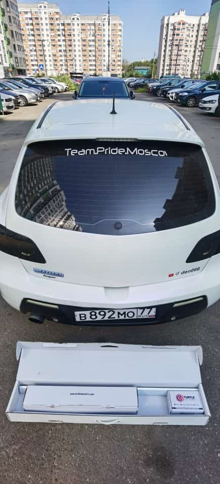 Мазда 3 багажник на крышу — Mazda 3 (1G) BK, 2,5 л, 2008 года ...